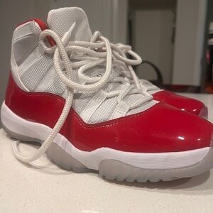 Cherry Red Jordan 11s